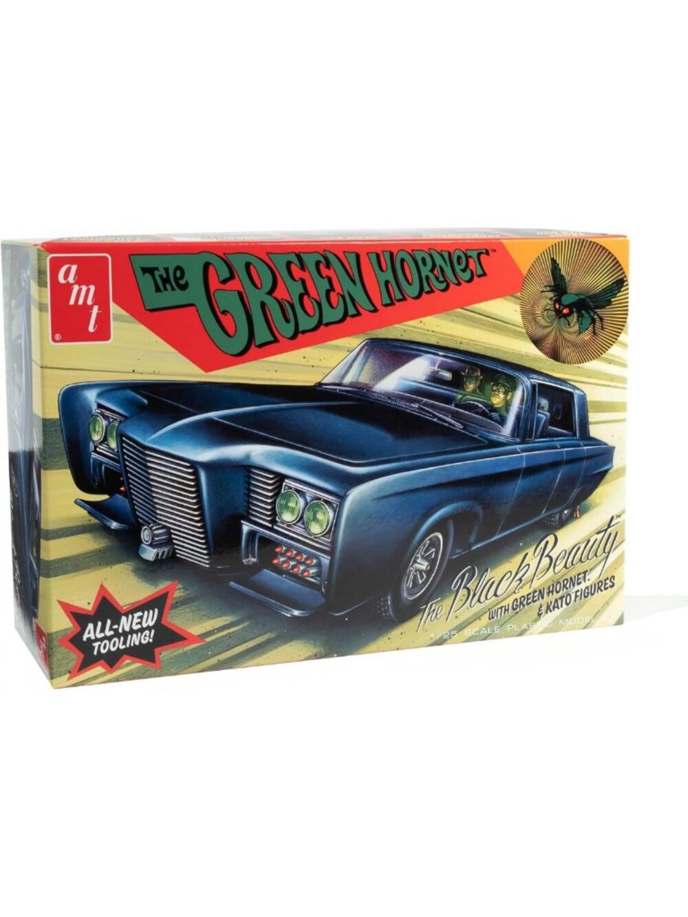 1:25 Scale Green Hornet Black Beauty Model Kit - Detailed Assembly & Collectible